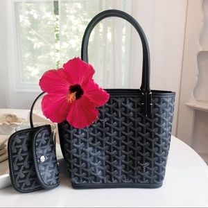GOYARD 2017 Reversible Mini Anjou TPM Tote 🌺💕